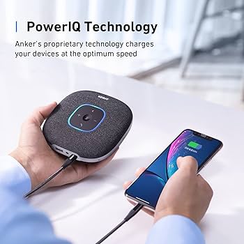 ANKER PowerConf S3 ダークブルー 楽天市場】Anker PowerConf S3 スピーカーフォン 会議用 マイク